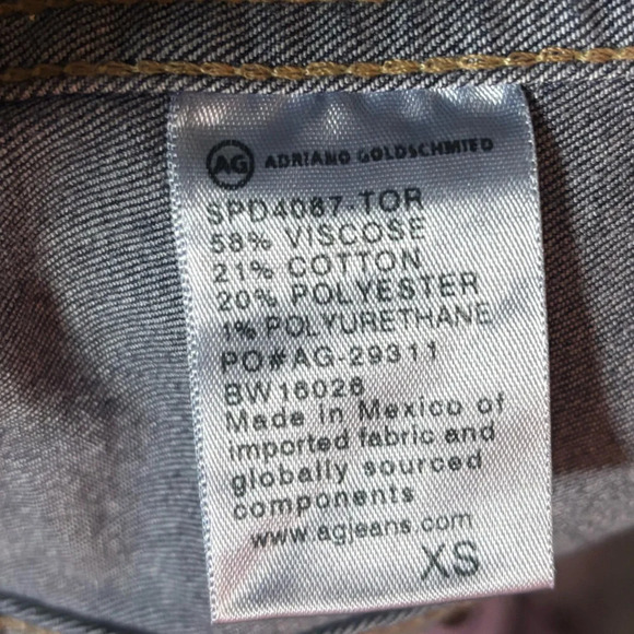 AG ADRIANO GOLDSCHMIED Women’s Jean Jacket - Picture 12 of 12